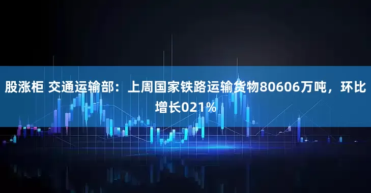 股涨柜 交通运输部：上周国家铁路运输货物80606万吨，环比增长021%